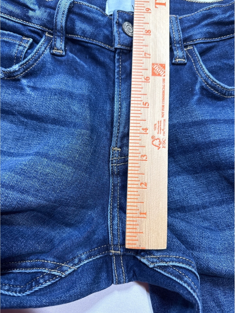 Vervet Wide-Leg Blue Denim Jeans - Comfy, Casual, and Ready - Picture 7 of 8